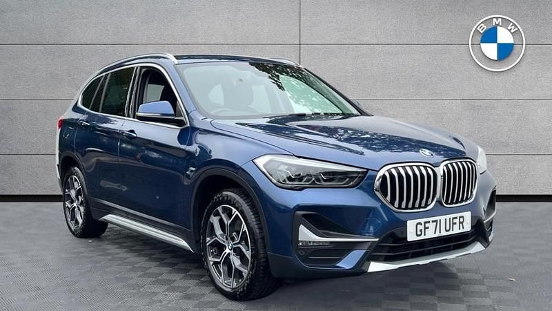 Blue Used 2021 BMW X1 xLine SUV | £22,990 (Expensive) - Image 1/4