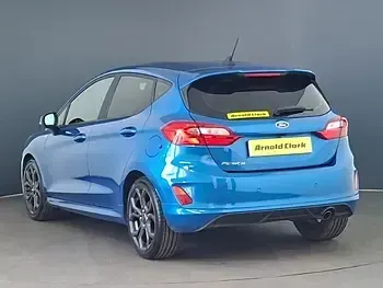 Used Ford Fiesta ST-Line 140 HP (102 kW) 2019 Blue Hatchback