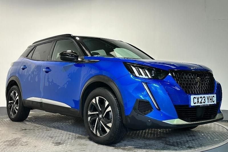 Blue Used 2023 Peugeot 2008 GTi SUV | £19,298 (Fair price) - Image 1/4