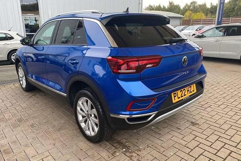 Used VW T-Roc Style 150 HP (110 kW) 2022 Blue SUV