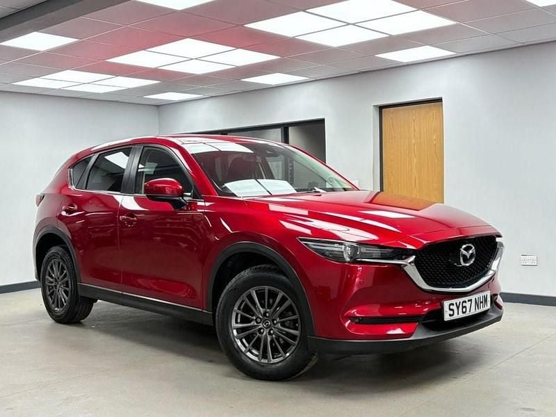 Red Used 2017 Mazda CX-5 SUV | £10,979 (Fair price) - Image 1/4