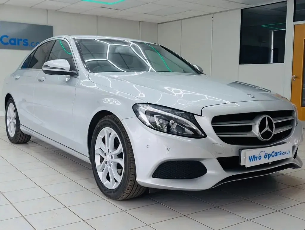 Used Mercedes C220 170 HP (125 kW) 2016 Silver Sedan