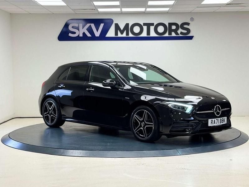 Black Used 2021 Mercedes A250 AMG Line Premium Plus Hatchback | £21,677 (A bit pricey) - Image 1/4
