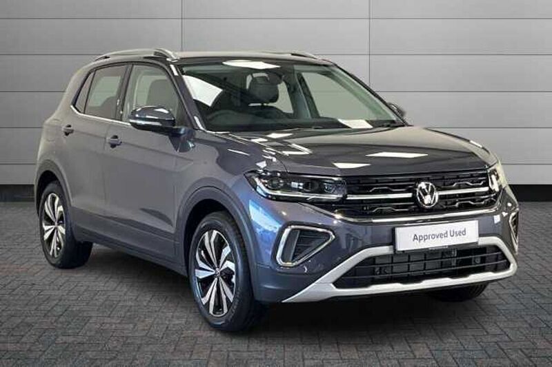Smokey grey Used 2025 VW T-Cross Style SUV | £24,490 - Image 1/4