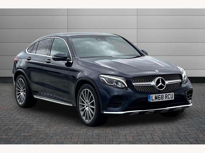 Blue Used 2018 Mercedes GLC250 AMG Line Premium Plus Coupe | £24,990 (A bit pricey) - Image 1/4