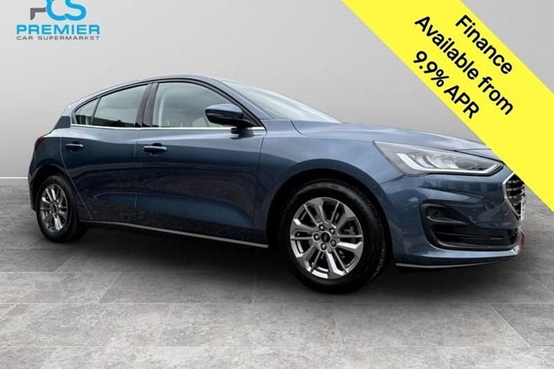 Used Ford Focus Titanium 2022 Chrome blue (premium colour) Hatchback
