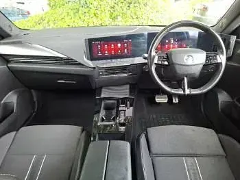 Used Vauxhall Astra 130 HP (95 kW) 2023 Black Estate