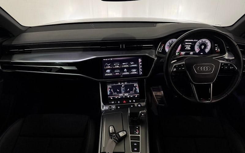 Used Audi A6 S-Line 204 HP (150 kW) 2021 Black Estate