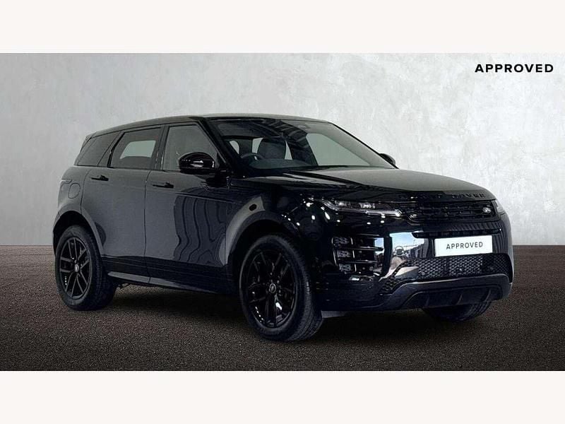 Santorini black Used 2025 Land Rover Range Rover evoque SUV | £45,495 - Image 1/4