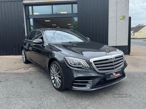 Black Used 2019 Mercedes S400 AMG Line Premium Sedan | £29,995 (Fair price) - Image 1/4