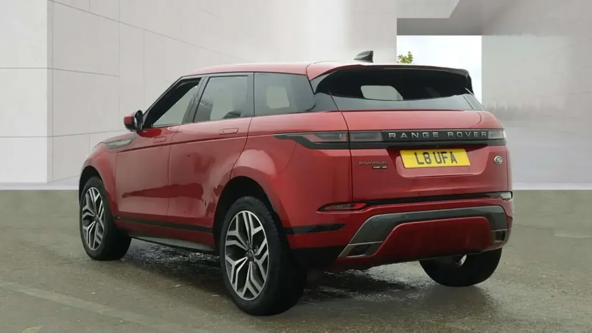 Used Land Rover Range Rover evoque HSE Dynamic 2020 Red SUV