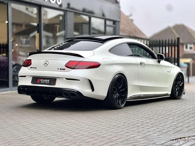Used Mercedes C63S AMG Premium Plus 2019 White Coupe