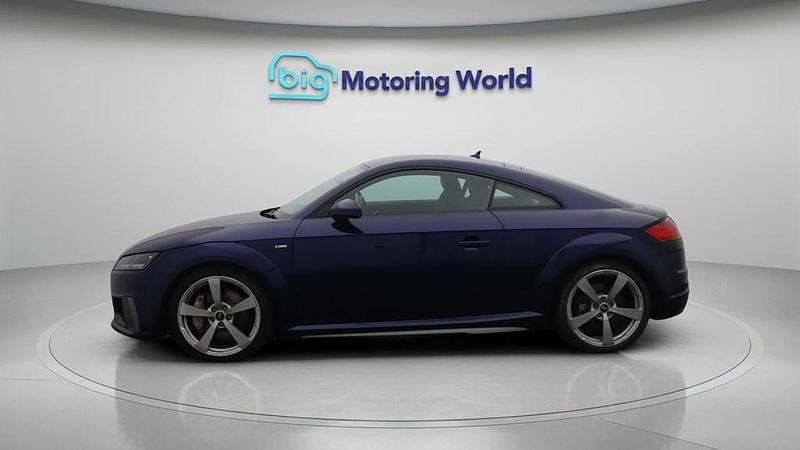 Used Audi TT S-Line 245 HP (180 kW) 2021 Blue Coupe