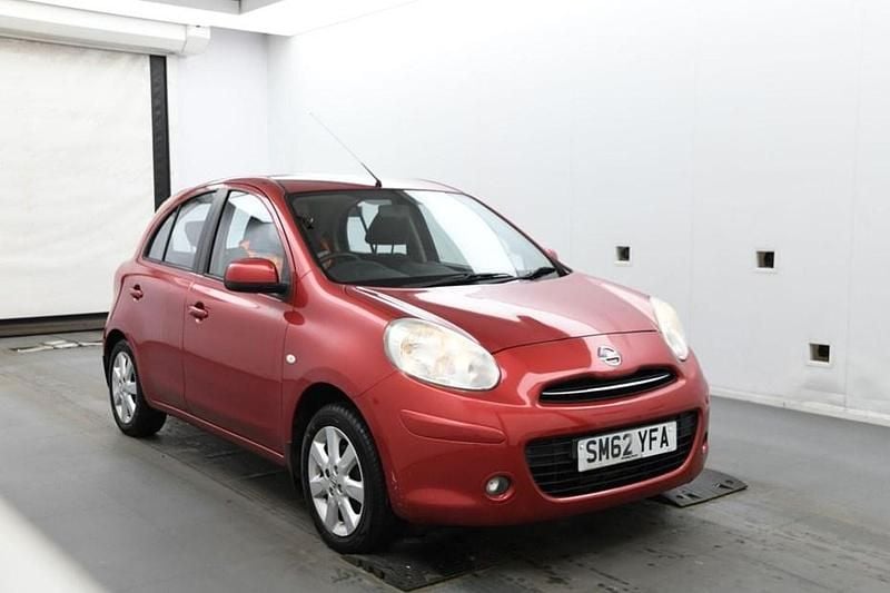 Red Used 2013 Nissan Micra Acenta Hatchback | £3,675 (Super price) - Image 1/1