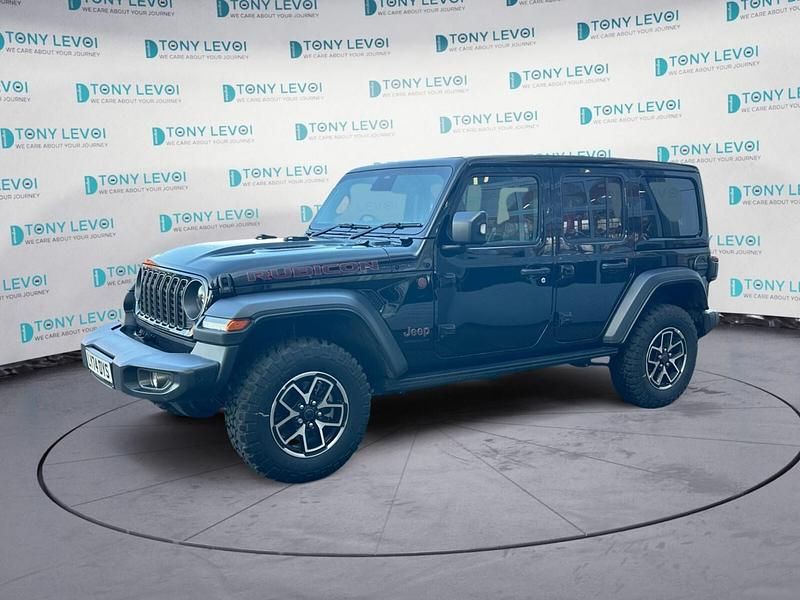 Black Used 2025 Jeep Wrangler Rubicon SUV | £52,995 (Expensive) - Image 1/4