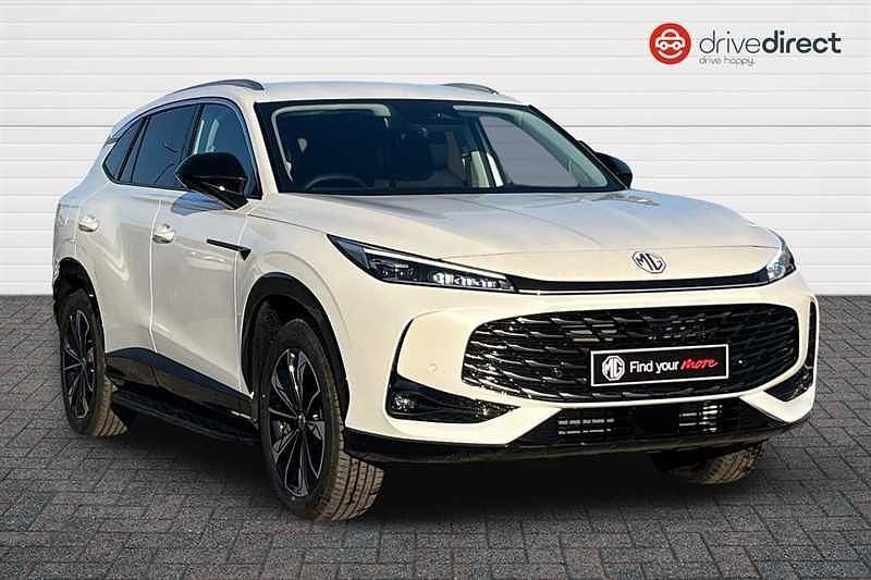 New MG HS Trophy 2025 White SUV