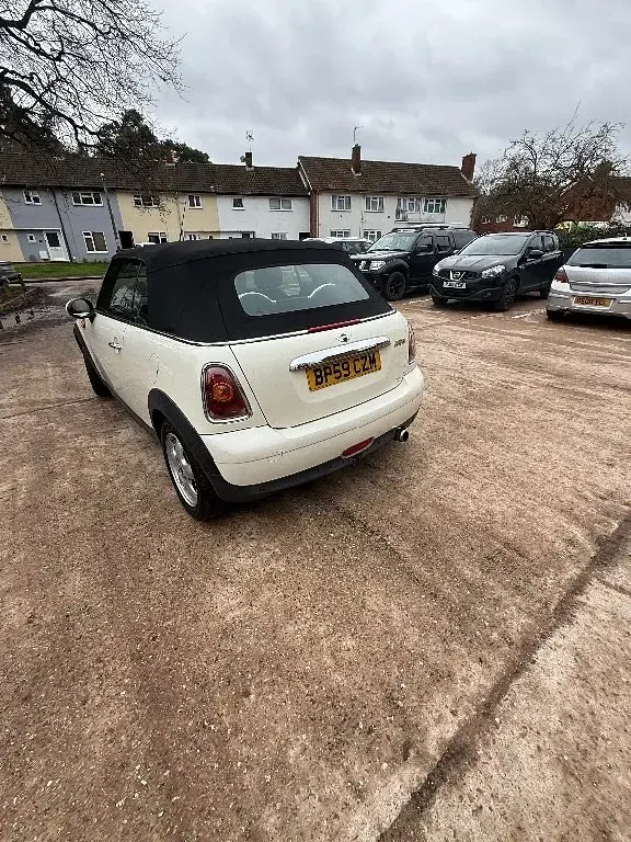 Used Mini Cooper Cabriolet 2009 Cream Cabriolet