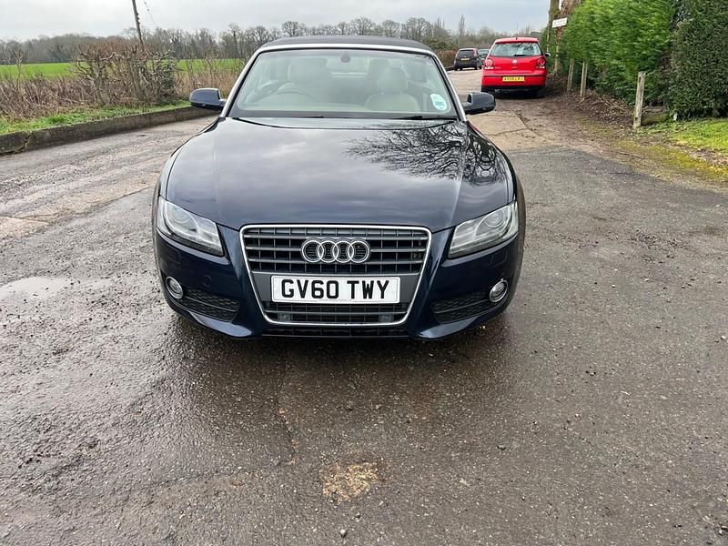 Used Audi A5 Cabriolet 2010 Blue Cabriolet