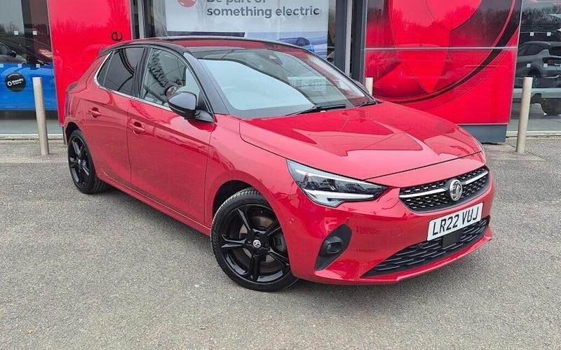 Used Vauxhall Corsa Edition 101 HP (74 kW) 2022 Red Hatchback