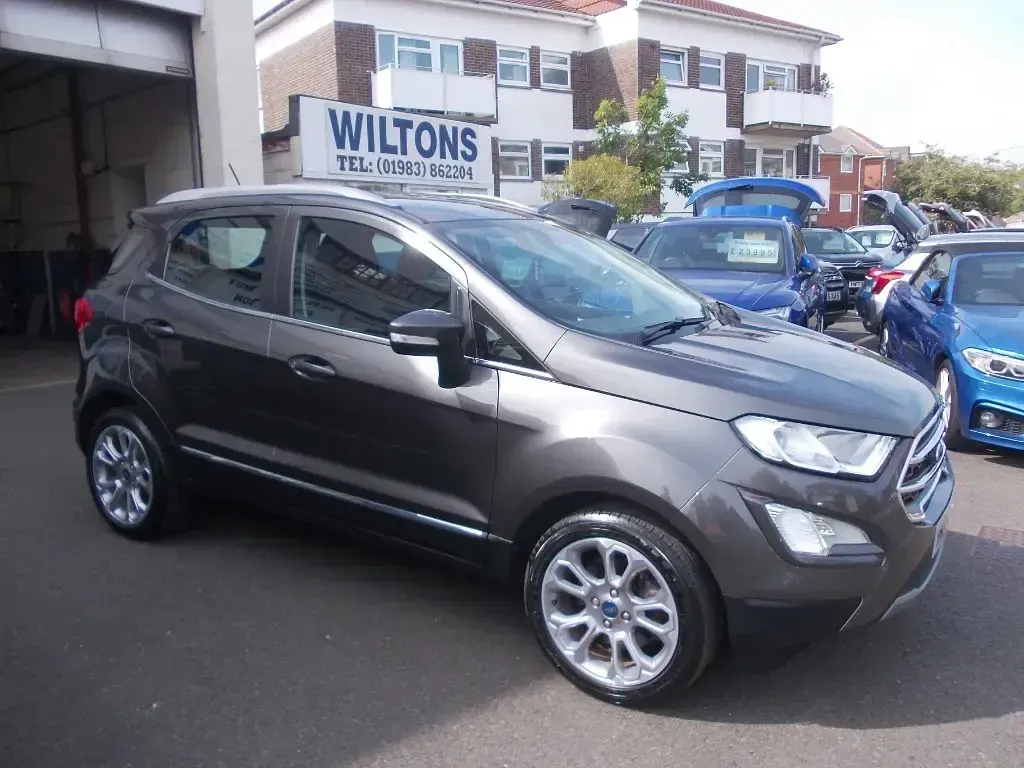 Used Ford Ecosport Titanium 125 HP (91 kW) 2019 Grey SUV