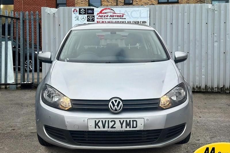 Used VW Golf VII Match 122 HP (89 kW) 2012 Silver Hatchback