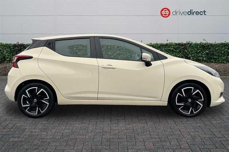 Used Nissan Micra Acenta 2021 White Hatchback