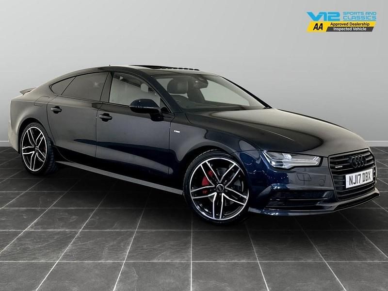 Blue Used 2017 Audi A7 Black Edition Hatchback | £14,695 (Super price) - Image 1/2