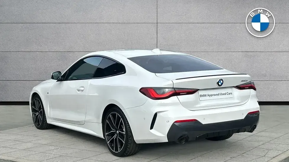 Used BMW 420 M Sport 190 HP (139 kW) 2021 White Coupe