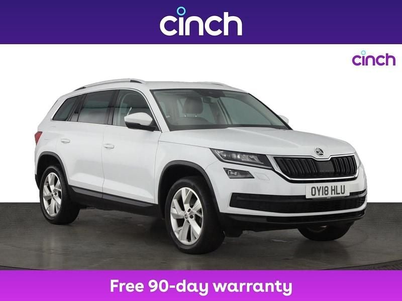 White Used 2018 Skoda Kodiaq SUV | £15,049 (Good price) - Image 1/3