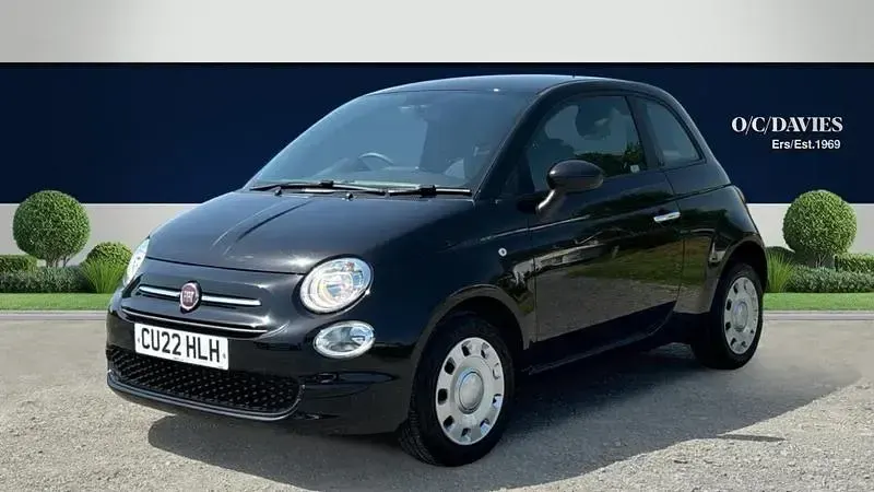 Used Fiat 500 Pop 70 HP (51 kW) 2022 Black Hatchback
