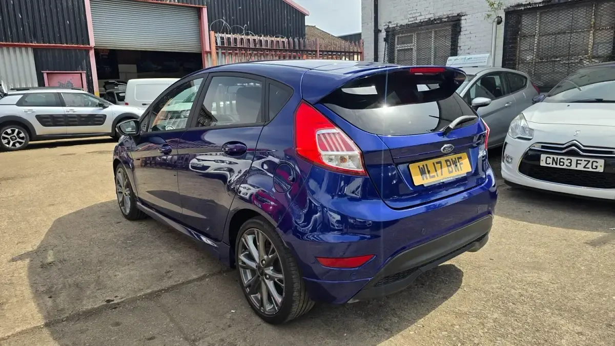 Used Ford Fiesta ST-Line 2017 Blue Hatchback