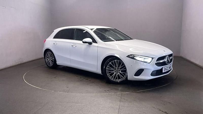 White Used 2022 Mercedes A180 Executive Hatchback | £16,299 (Good price) - Image 1/4