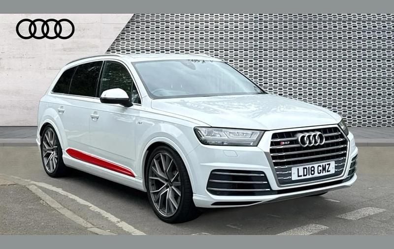 Used Audi SQ7 Comfort 435 HP (319 kW) 2018 White SUV