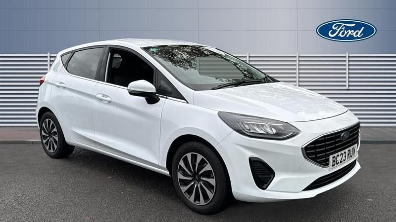 White Used 2023 Ford Fiesta Titanium Hatchback | £13,947 (Fair price) - Image 1/3