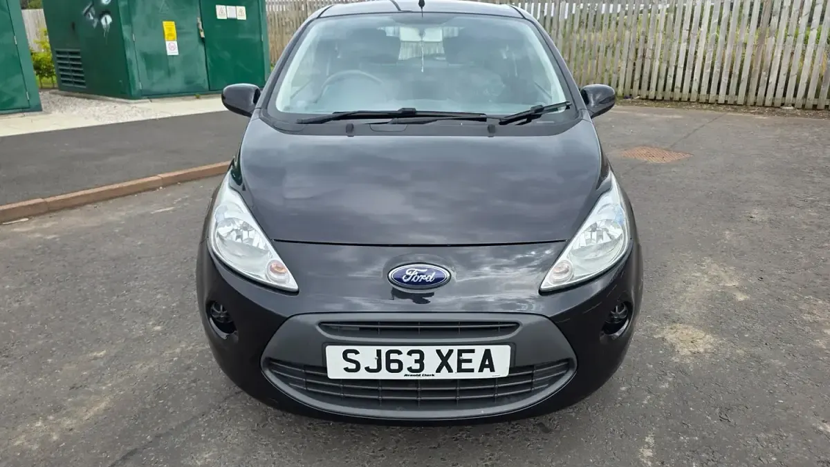 Used Ford Ka 69 HP (50 kW) 2014 Black Hatchback