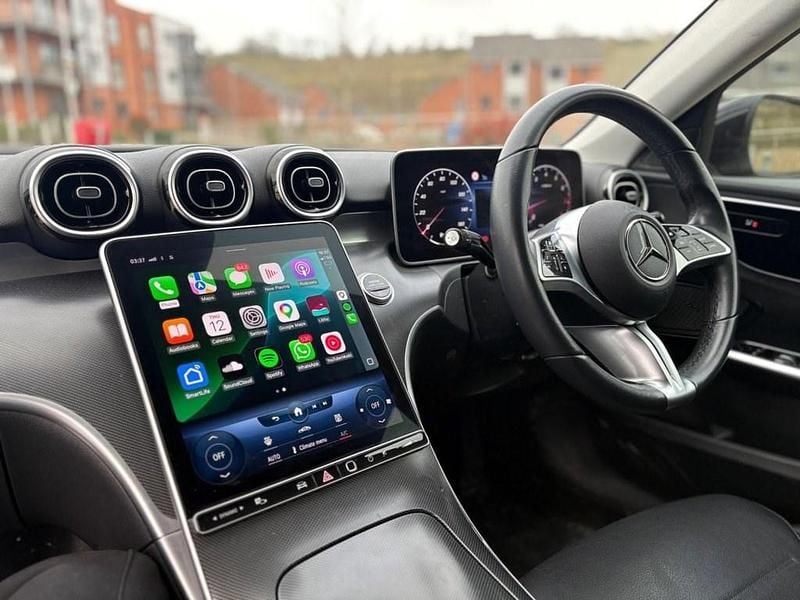 Used Mercedes C200 2022 Black Sedan