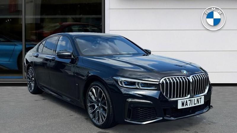Black Used 2021 BMW 740 M Sport Sedan | £39,306 (Expensive) - Image 1/4