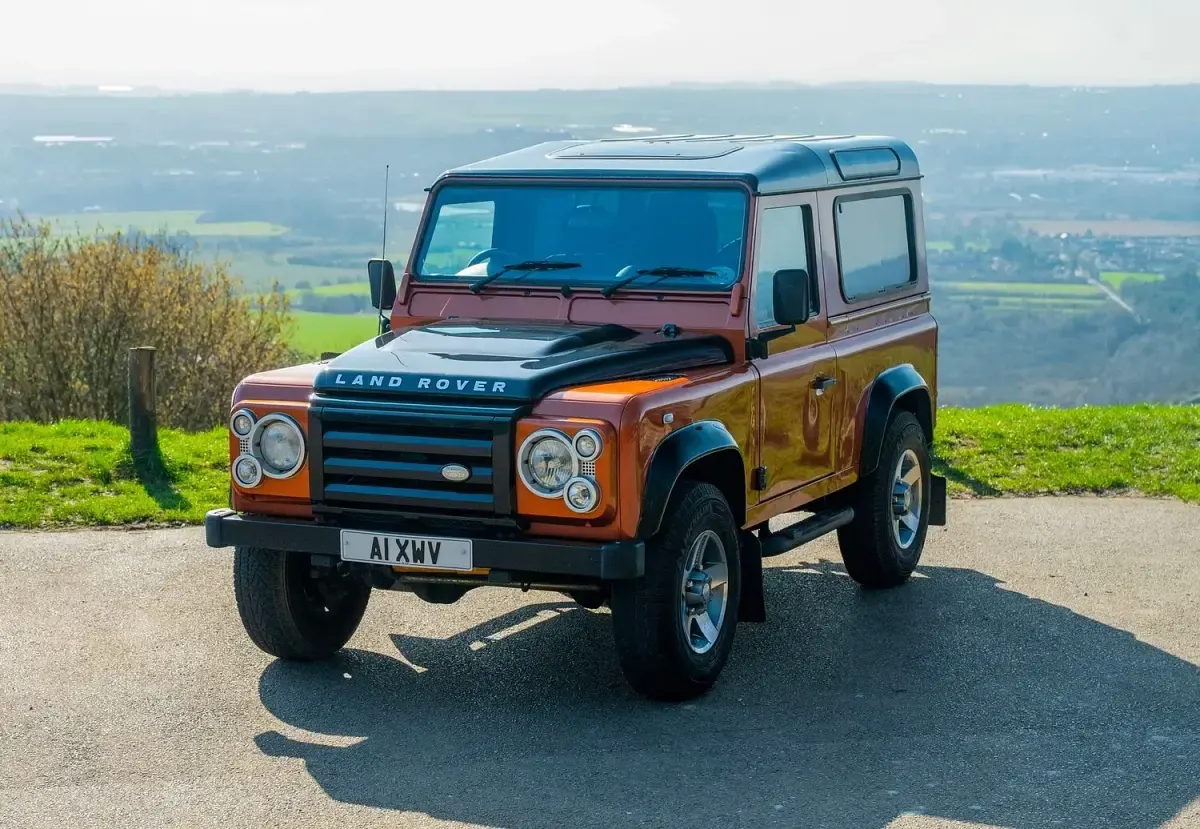 Used Land Rover Defender 2010 Red Estate