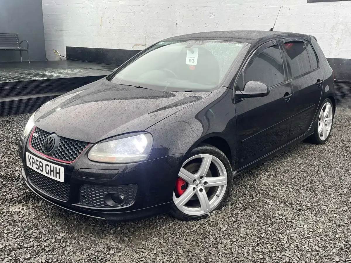 Used VW Golf V GTI 2008 Black Hatchback