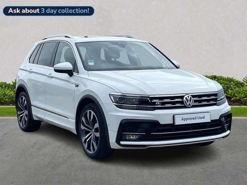 White Used 2020 VW Tiguan R-line SUV | £23,984 (Fair price) - Image 1/4