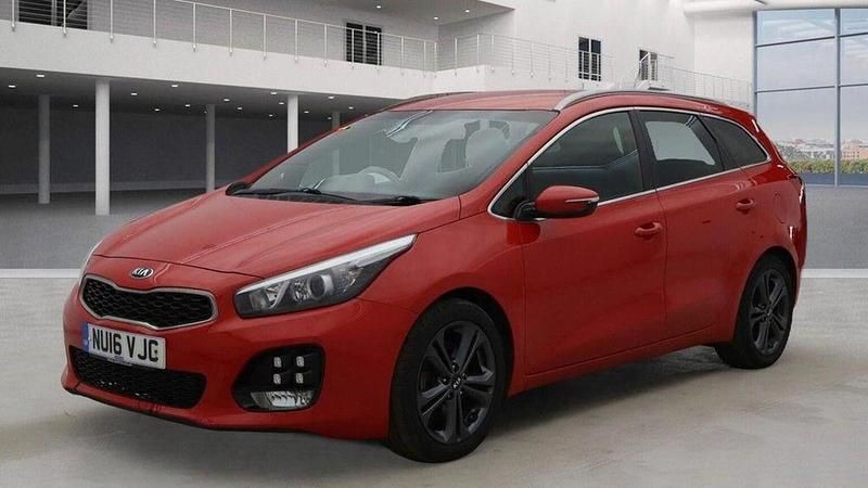 Used Kia Ceed Sportswagon GT-Line 134 HP (98 kW) 2016 Red Estate