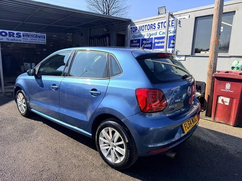 Used VW Polo SE 2014 Blue Hatchback