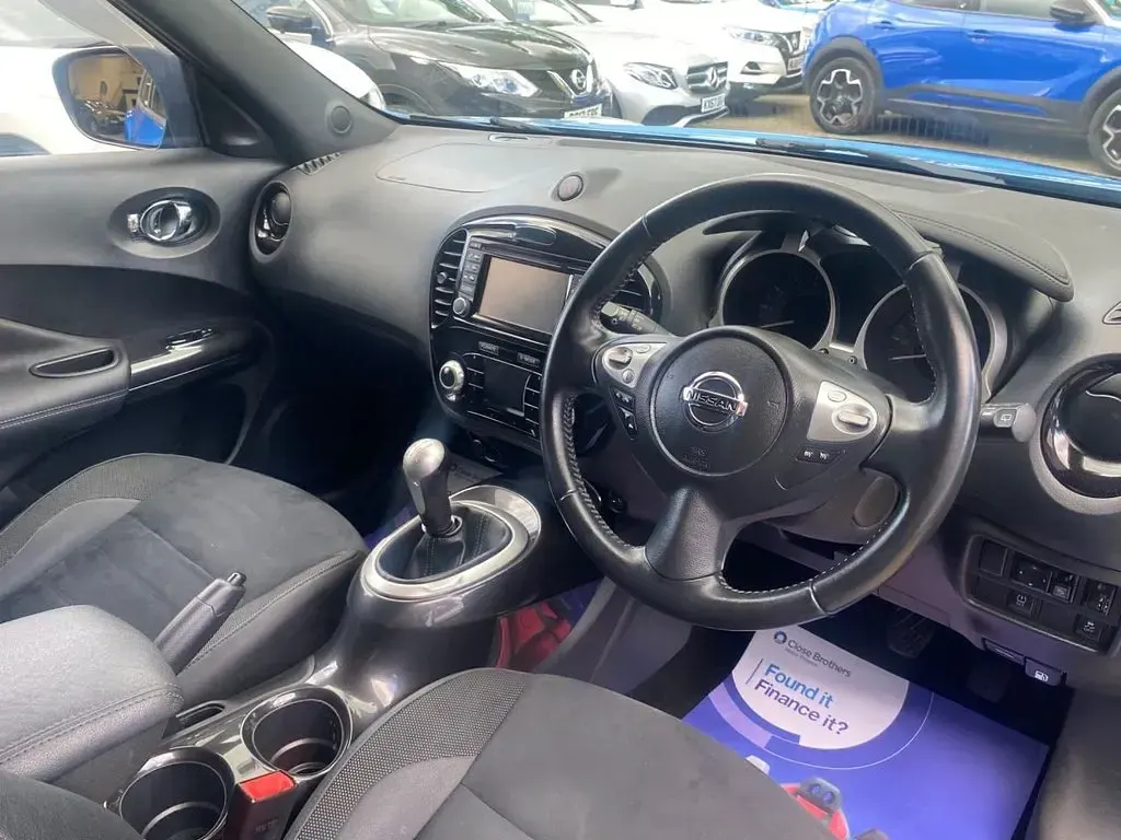 Used Nissan Juke 112 HP (82 kW) 2018 Blue SUV