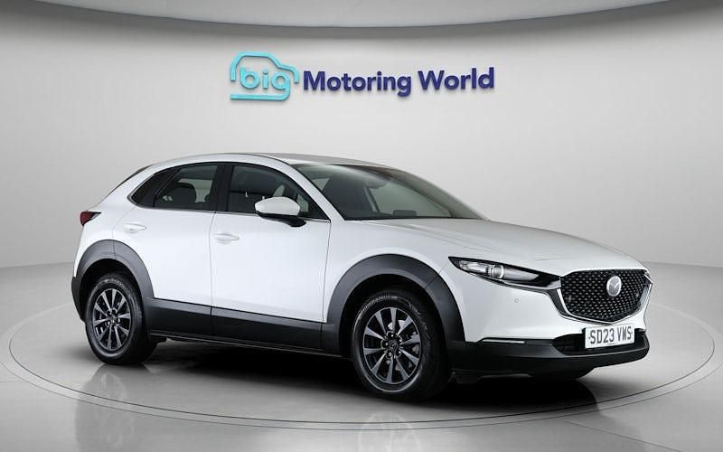 Gebraucht Mazda CX-30 122 PS (89 kW) 2023 Weiß SUV
