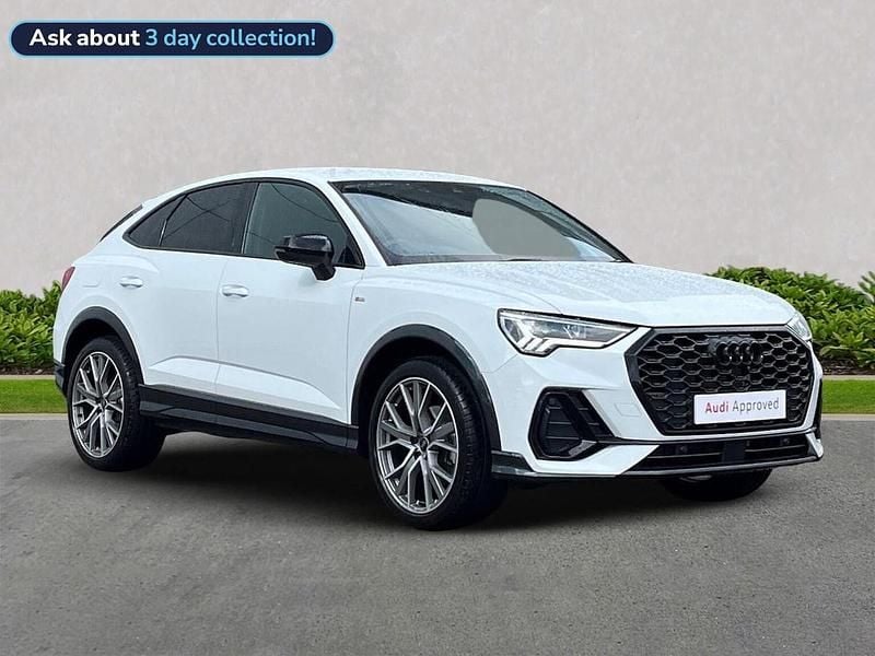 White New 2025 Audi Q3 Black Edition SUV | £38,349 (A bit pricey) - Image 1/4