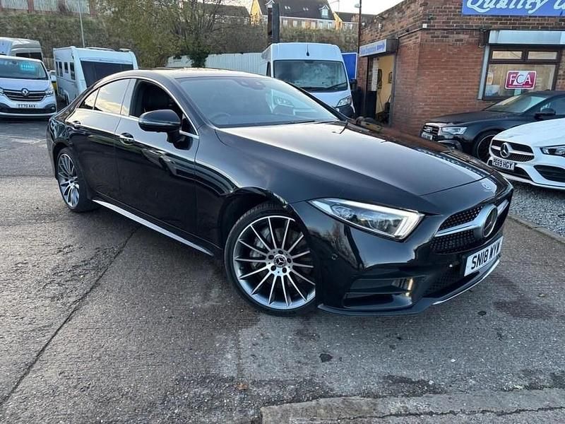 Used Mercedes CLS350 AMG Line Premium Plus 2018 Black Coupe