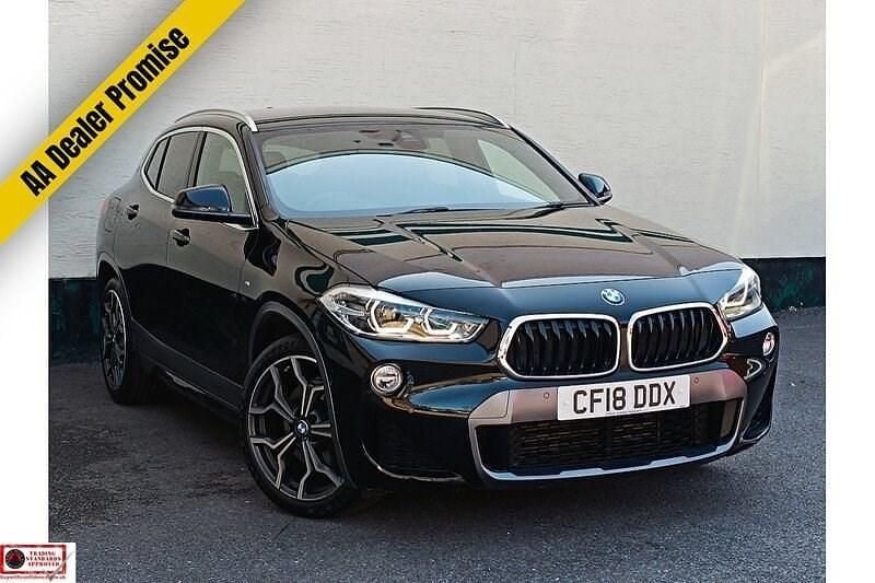 Black sapphire metallic paint Used 2018 BMW X2 M Sport SUV | £16,750 (Good price) - Image 1/4