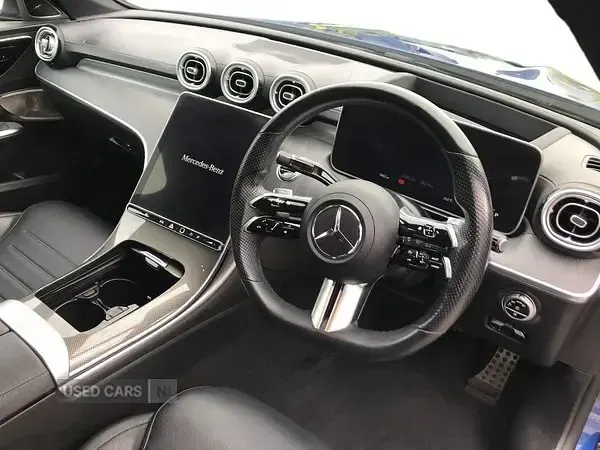 Second-hand Mercedes C300 AMG Line Premium Plus 2022 Albastru Berlinǎ