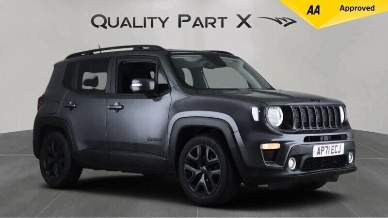 Grey Used 2022 Jeep Renegade Night Eagle SUV | £14,279 (Fair price) - Image 1/4