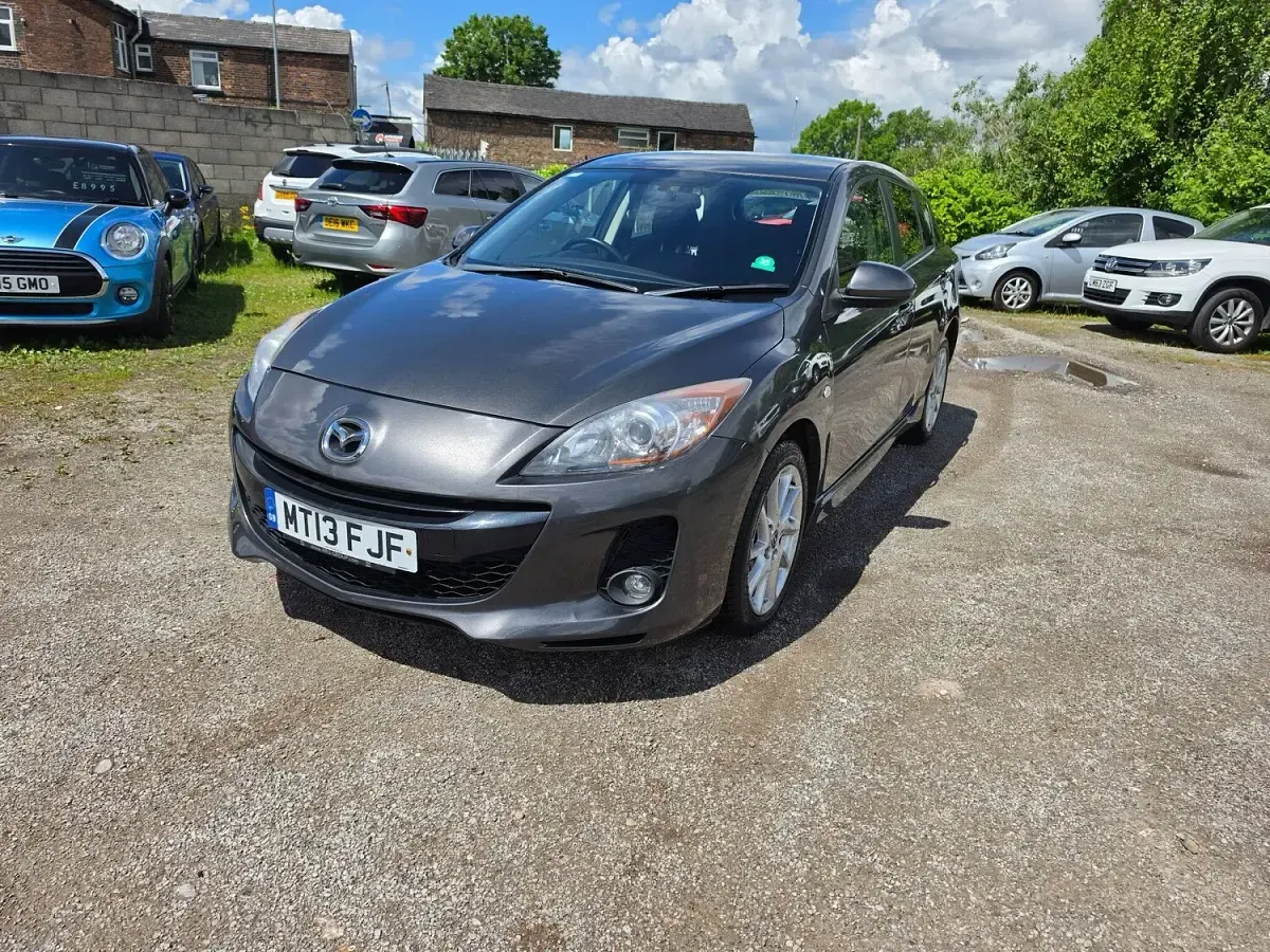 Used Mazda 3 105 HP (77 kW) 2013 Grey Hatchback
